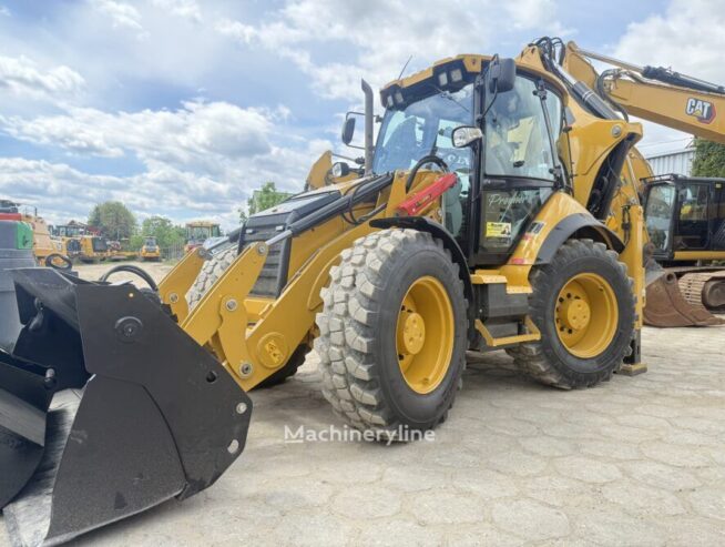 Caterpillar 444F backhoe loader