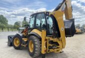 Caterpillar 444F backhoe loader