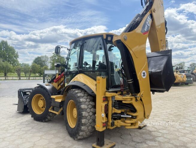 Caterpillar 444F backhoe loader