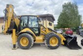 Caterpillar 444F backhoe loader
