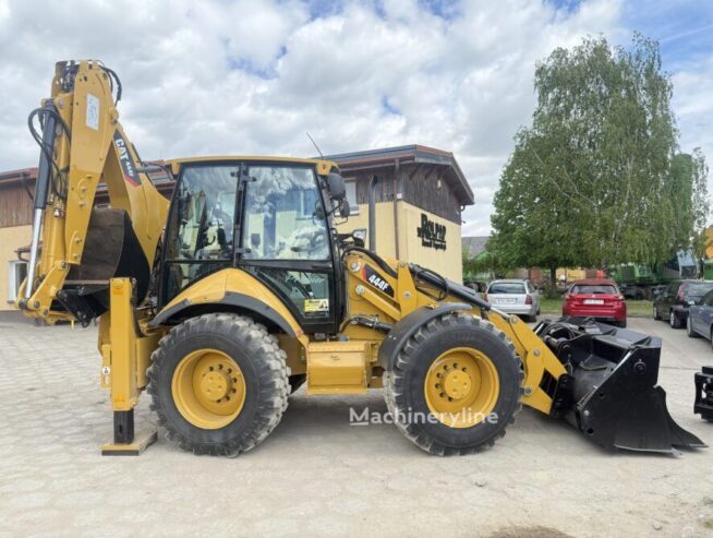 Caterpillar 444F backhoe loader