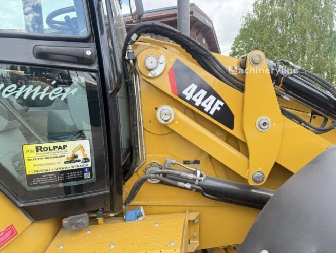 Caterpillar 444F backhoe loader
