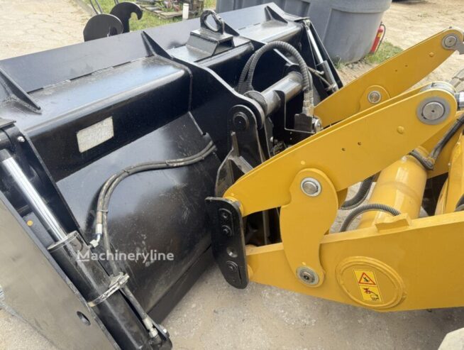 Caterpillar 444F backhoe loader