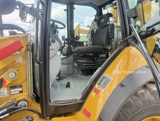 Caterpillar 444F backhoe loader